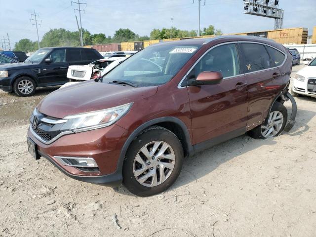 HONDA CR-V EXL 2015 with VIN 5J6RM4H78FL104452 - Photo from auction