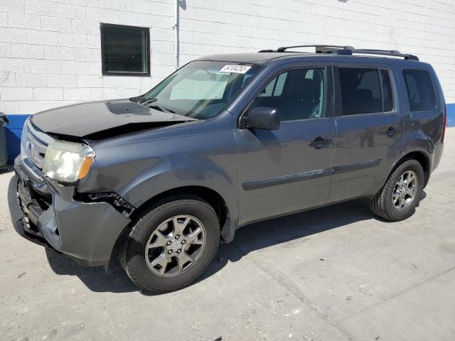 HONDA PILOT LX 2011 with VIN 5FNYF4H25BB063730 - Photo from auction