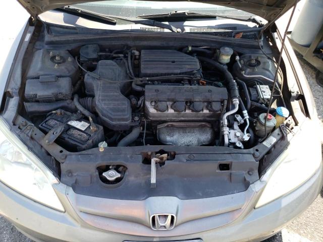 Photo 11 from auction – 2005 HONDA CIVIC EX with VIN 2HGES26765H614006