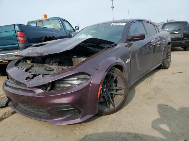 DODGE CHARGER SC 2020 with VIN 2C3CDXGJ4LH226362 - Photo from auction