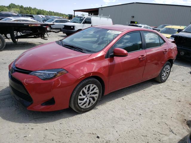 TOYOTA COROLLA 2018 with VIN 2T1BURHE8JC059869 - Photo from auction