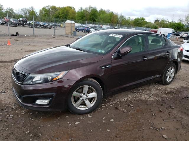 KIA OPTIMA 2015 with VIN 5XXGM4A72FG362683 - Photo from auction