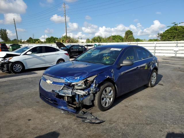 CHEVROLET CRUZE LS 2012 with VIN 1G1PC5SH8C7199809 - Photo from auction