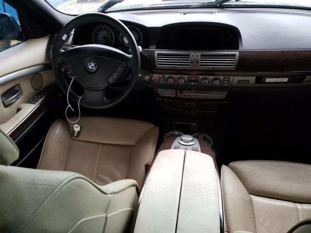 Photo 8 from auction – 2007 BMW 750 with VIN WBAHN83577DT75538