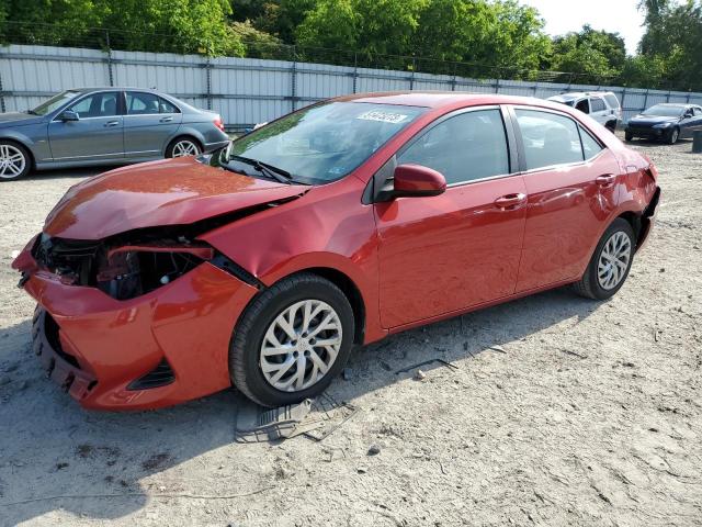 TOYOTA COROLLA L 2019 with VIN 2T1BURHE3KC196459 - Photo from auction