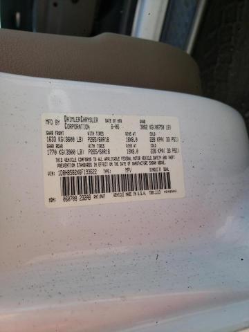 Foto 14 de la subasta – 2006 DODGE DURANGO LI con VIN 1D8HB582X6F193622