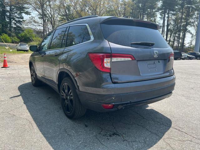 Photo 3 from auction – 2021 HONDA PILOT SE with VIN 5FNYF5H25MB024791