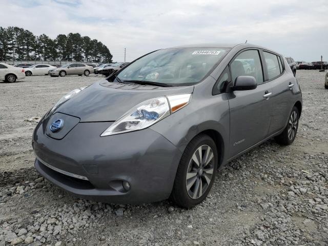NISSAN LEAF S 2015 with VIN 1N4AZ0CPXFC326713 - Photo from auction