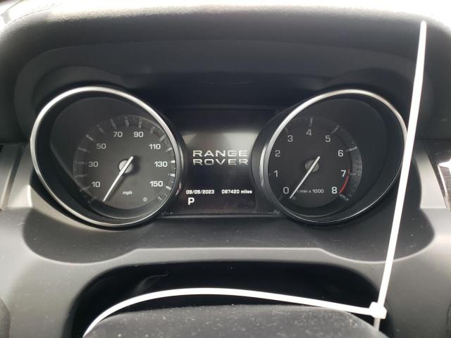 Photo 9 from auction – 2013 LAND ROVER RANGE ROVE with VIN SALVT2BG3DH777016