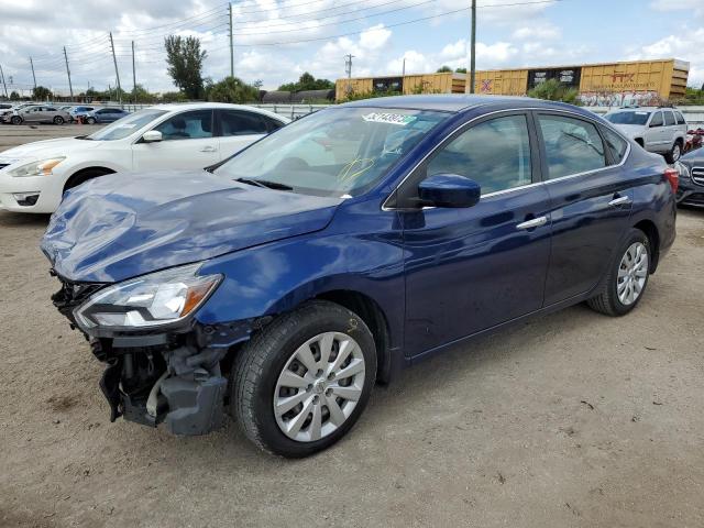 NISSAN SENTRA S 2017 with VIN 3N1AB7AP1HL640674 - Photo from auction