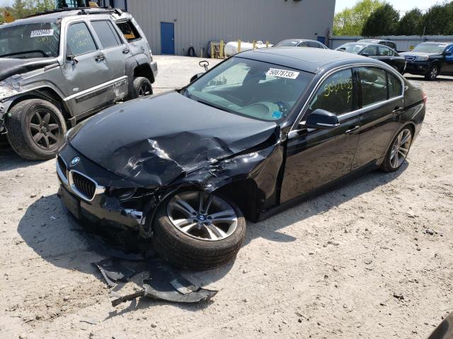 BMW 330 XI 2017 with VIN WBA8D9G35HNU66496 - Photo from auction