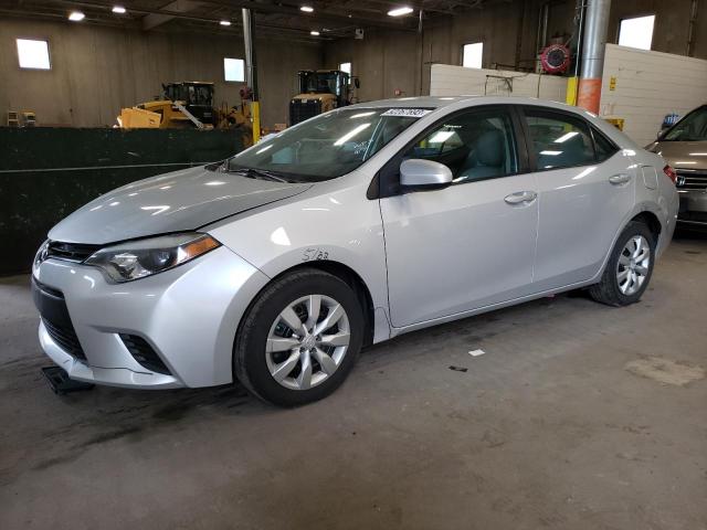 TOYOTA COROLLA L 2014 with VIN 2T1BURHEXEC137087 - Photo from auction