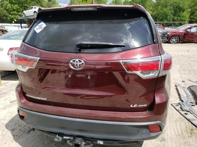 Photo 6 from auction – 2016 TOYOTA HIGHLANDER with VIN 5TDBKRFH2GS310694