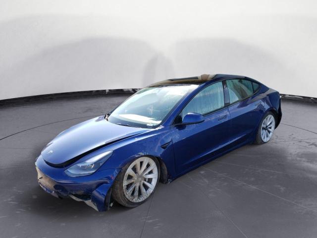 TESLA MODEL 3 2022 with VIN 5YJ3E1EB9NF304970 - Photo from auction