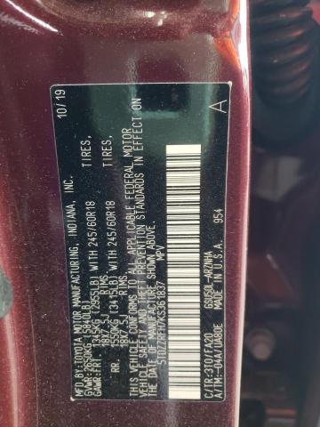 Photo 14 from auction – 2019 TOYOTA HIGHLANDER with VIN 5TDZZRFH7KS361837