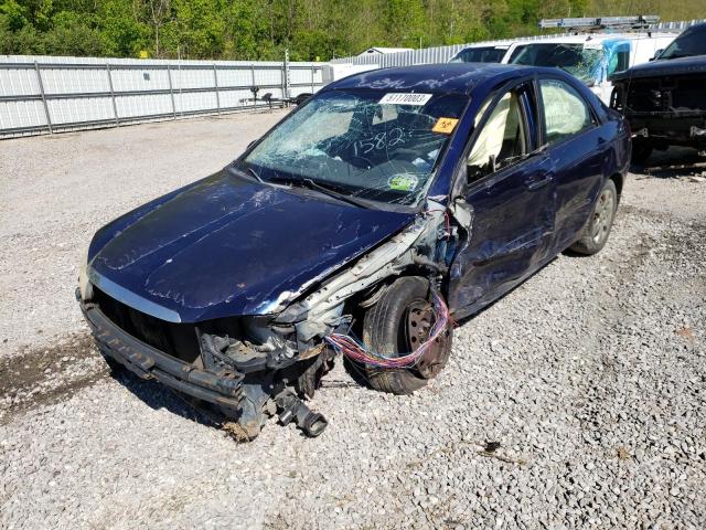 KIA SPECTRA EX 2008 with VIN KNAFE122485501582 - Photo from auction