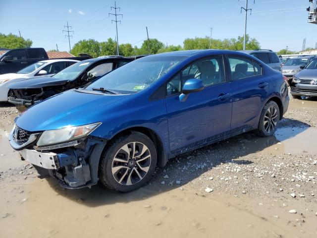 HONDA CIVIC EX 2013 with VIN 19XFB2F83DE278238 - Photo from auction
