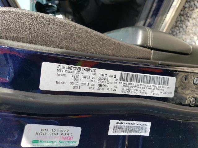Photo 14 from auction – 2013 DODGE DURANGO SX with VIN 1C4RDHAG9DC651105