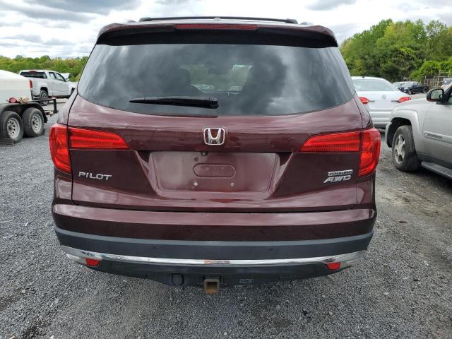 Photo 6 from auction – 2016 HONDA PILOT TOUR with VIN 5FNYF6H96GB061162