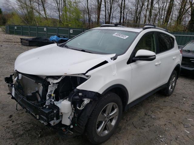 TOYOTA RAV4 XLE 2015 with VIN JTMRFREV0FD114015 - Photo from auction