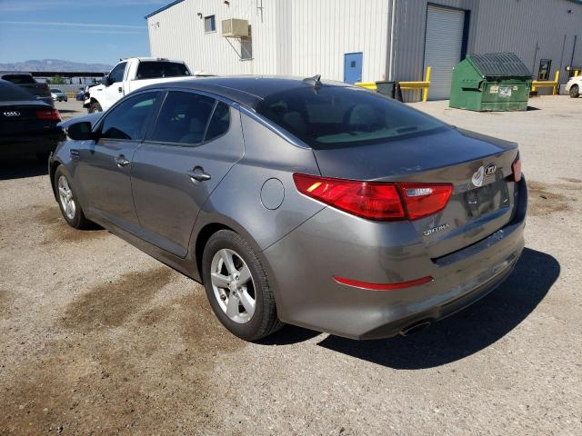 Photo 2 from auction – 2015 KIA OPTIMA LX with VIN 5XXGM4A74FG355492