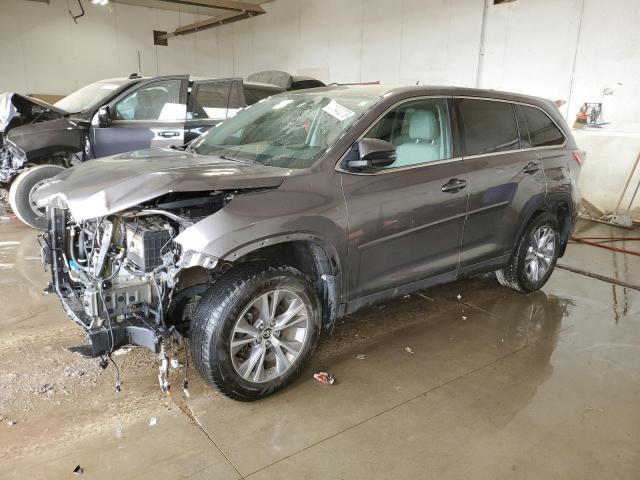 TOYOTA HIGHLANDER 2016 with VIN 5TDBKRFH3GS285501 - Photo from auction