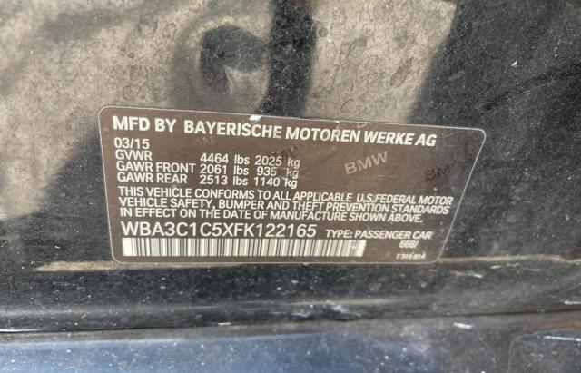 Photo 10 from auction – 2015 BMW 328 I SULE with VIN WBA3C1C5XFK122165