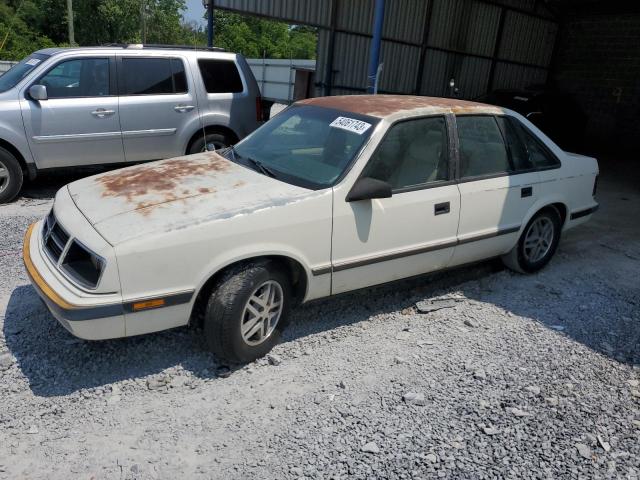 DODGE LANCER ES 1987 with VIN 1B3BX68D0HN353658 - Photo from auction