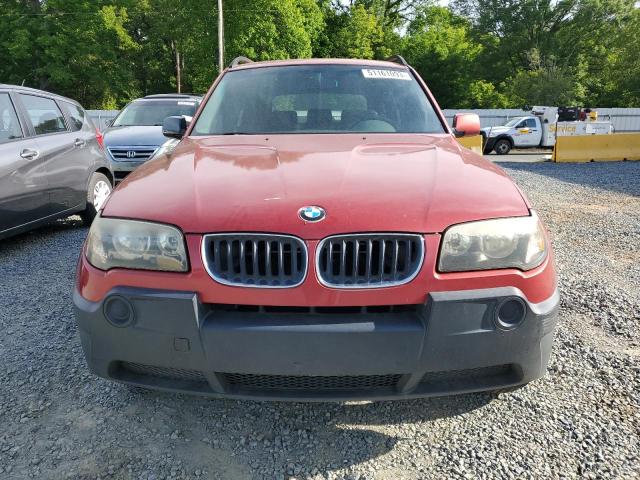 Photo 5 from auction – 2004 BMW X3 2.5I with VIN WBXPA73404WC38832