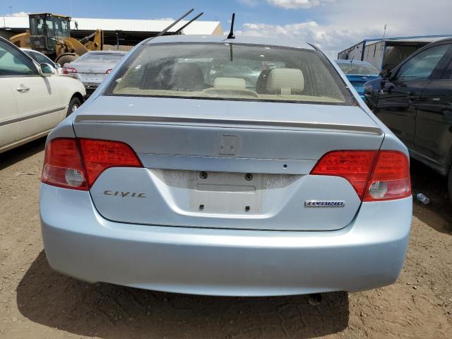 Photo 6 from auction – 2007 HONDA CIVIC HYBR with VIN JHMFA36237S019169