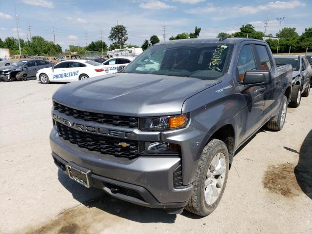 CHEVROLET SILVERADO 2021 with VIN 3GCPYBEK0MG222830 - Photo from auction