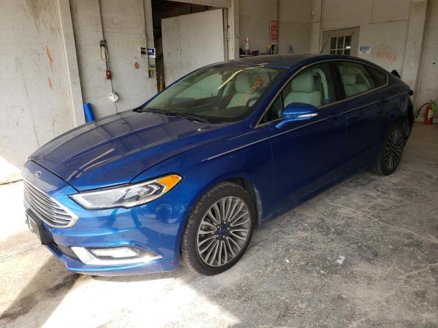 FORD FUSION TIT 2018 with VIN 3FA6P0D95JR155195 - Photo from auction