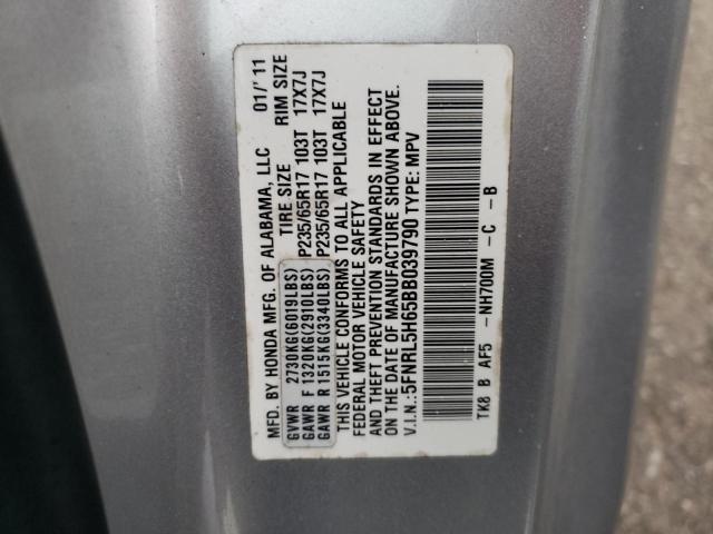 Photo 14 from auction – 2011 HONDA ODYSSEY EX with VIN 5FNRL5H65BB039790