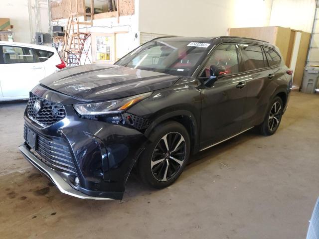 TOYOTA HIGHLANDER 2021 with VIN 5TDJZRBH6MS152899 - Photo from auction