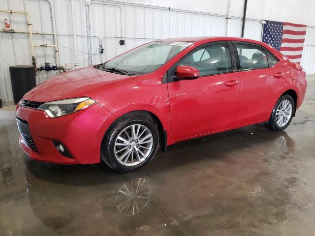 TOYOTA COROLLA L 2015 with VIN 2T1BURHE4FC377074 - Photo from auction