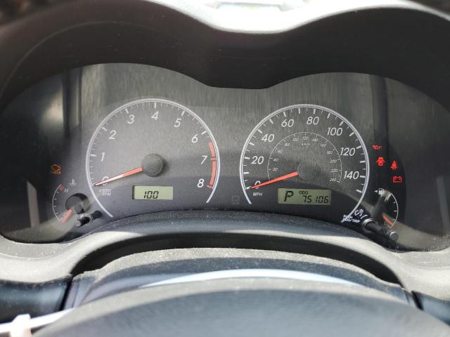 Photo 9 from auction – 2009 TOYOTA COROLLA BA with VIN 1NXBU40E79Z034342
