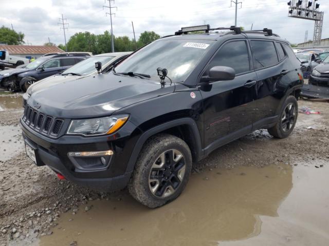 JEEP COMPASS TR 2018 with VIN 3C4NJDDB6JT130391 - Photo from auction