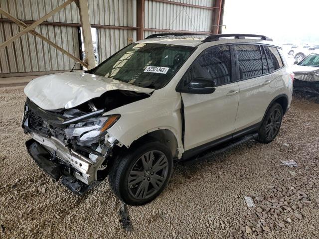 HONDA PASSPORT E 2021 with VIN 5FNYF8H53MB011033 - Photo from auction