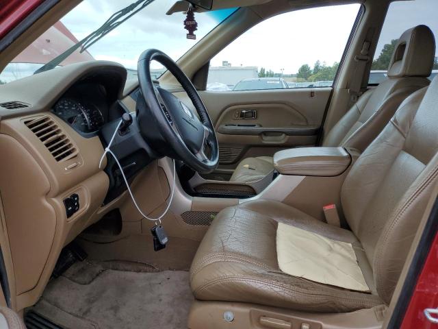 Photo 7 from auction – 2004 HONDA PILOT EXL with VIN 2HKYF18544H505944