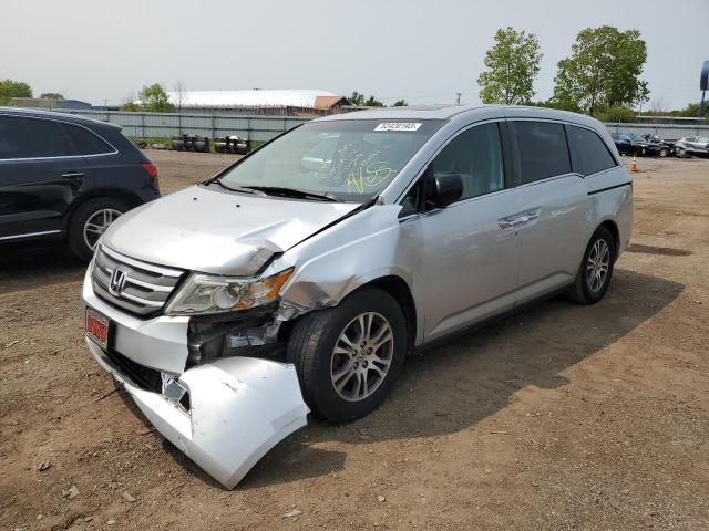 HONDA ODYSSEY EX 2011 with VIN 5FNRL5H62BB028021 - Photo from auction