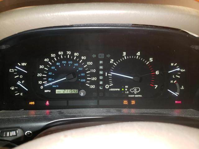 Photo 9 from auction – 2001 LEXUS LX 470 with VIN JTJHT00W713502029