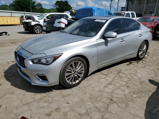 INFINITI Q50 LUXE 2018 with VIN JN1EV7AP1JM354036 - Photo from auction