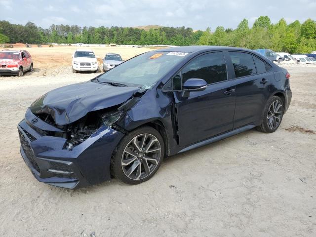 TOYOTA COROLLA SE 2022 with VIN 5YFS4MCE9NP130609 - Photo from auction