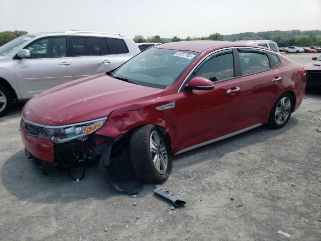 KIA OPTIMA HYB 2018 with VIN KNAGU4LE4J5023185 - Photo from auction