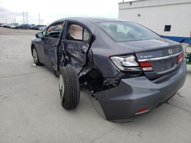 Photo 2 from auction – 2014 HONDA CIVIC LX with VIN 19XFB2F51EE061391