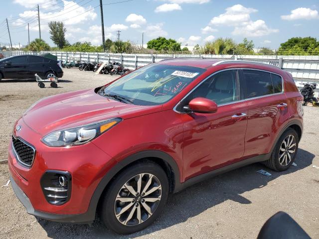 KIA SPORTAGE E 2017 with VIN KNDPN3AC8H7139290 - Photo from auction