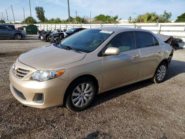 TOYOTA COROLLA BA 2013 with VIN 2T1BU4EE4DC021048 - Photo from auction