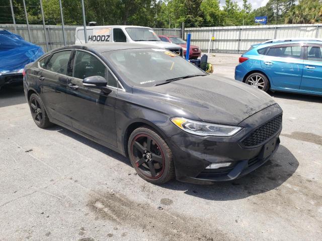 Photo 4 from auction – 2017 FORD FUSION SPO with VIN 3FA6P0VP0HR352671