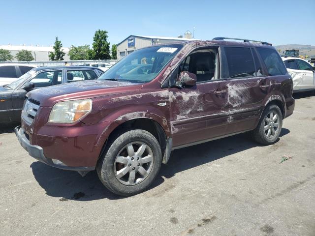 HONDA PILOT EXL 2007 with VIN 5FNYF28517B021125 - Photo from auction