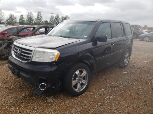 HONDA PILOT EXLN 2012 with VIN 5FNYF4H76CB025954 - Photo from auction